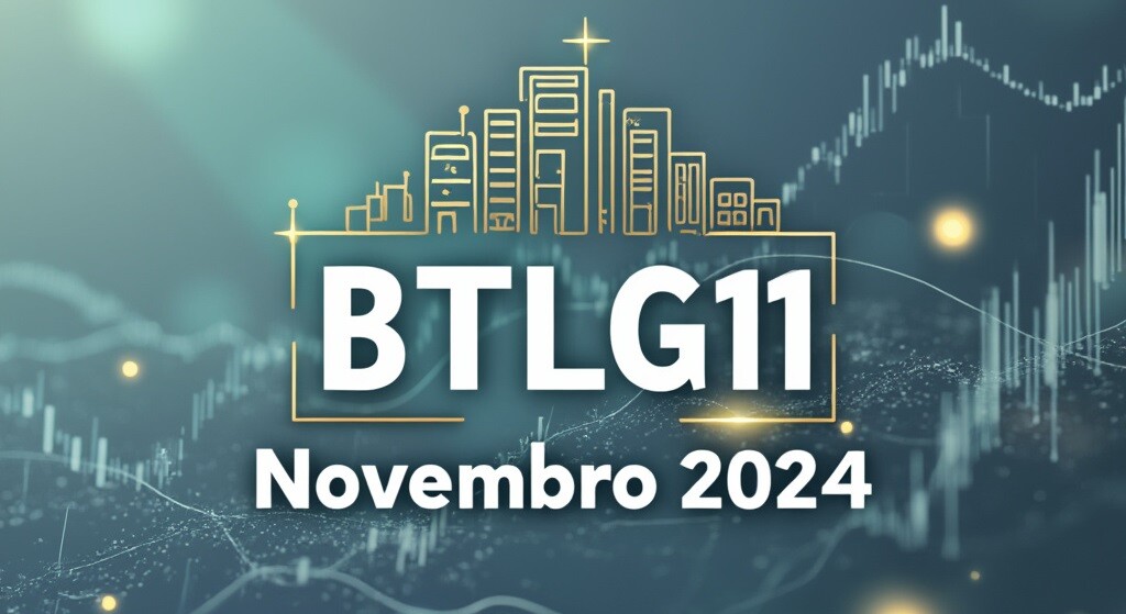 O que aconteceu com o BTLG11 em Novembro 2024