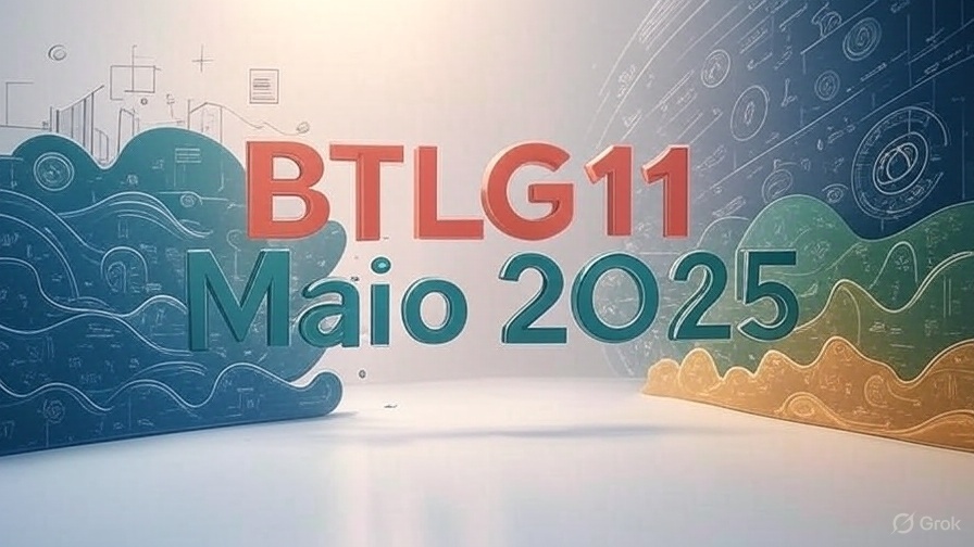 O que aconteceu com o BTLG11 em Maio 2025