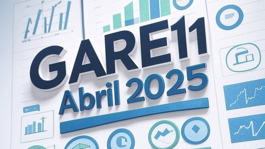 O que aconteceu com o GARE11 em Abril 2025
