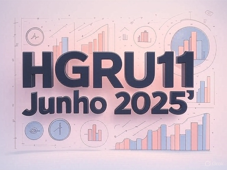 O que aconteceu com o HGRU11 em Junho 2025