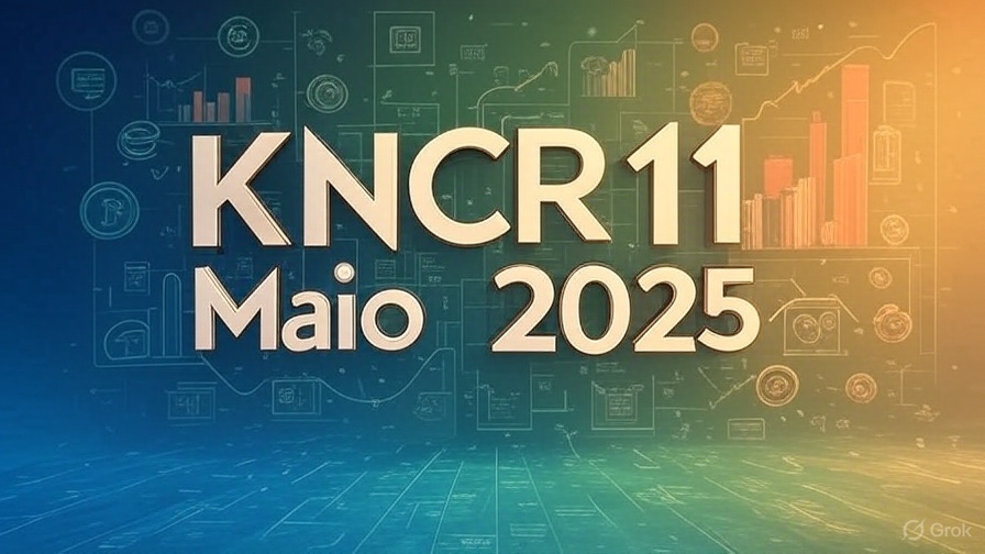 O que aconteceu com o KNCR11 em Maio 2025