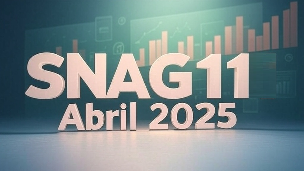 O que aconteceu com o SNAG11 em Abril 2025