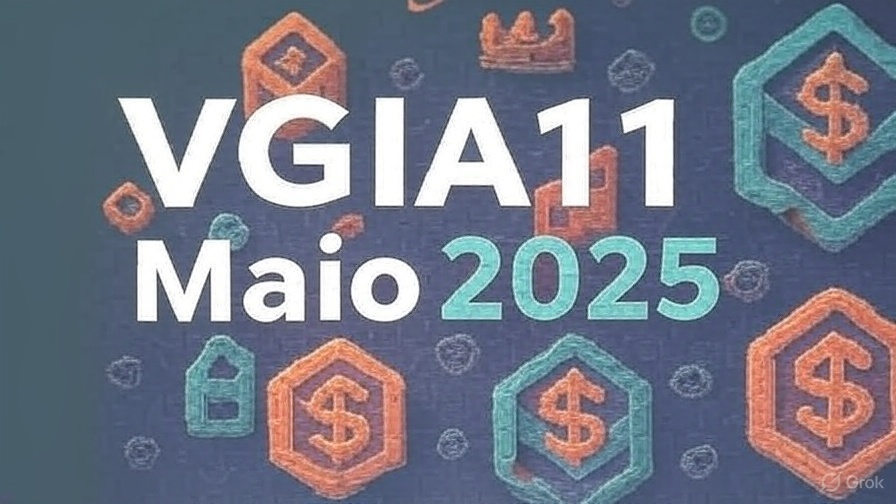 O que aconteceu com o VGIA11 em Maio 2025